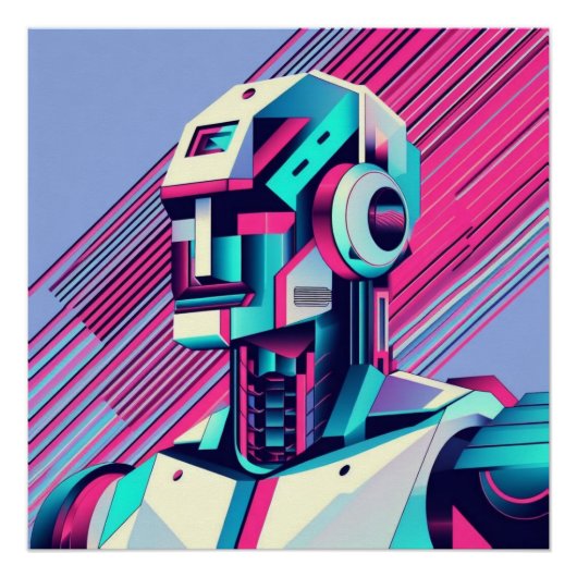 サイバーパンク反射 ポスター (正面)
