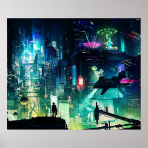 サイバーパンク市 ポスター