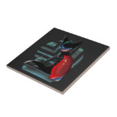 サイバーパンク忍者黒猫 タイル (側面)