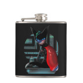 サイバーパンク忍者黒猫 フラスク (正面)