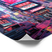 サイバーパンク東京ネオン通り ポスター (角)