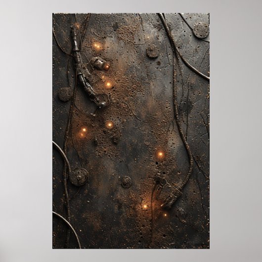 サイバーパンク照明 ポスター (正面)