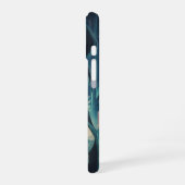 サイバーパンク アニメ ガール iPhone 16ケース (左側面)