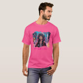 サイバーパンク アニメ ゲームオーバー レトロ Tシャツ (正面フル)