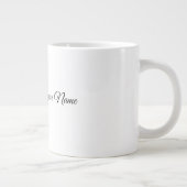 サイバーパンク ウルフ ネオンアート 名前入り マグカップ -  (右)