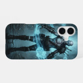 サイバーパンク サイボーグ コア iPhone 16ケース (裏面横)