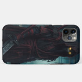 サイバーパンク シャドウ ニンジャ アニメスタイル スマホケース Case-Mate iPhoneケース (裏面(横))