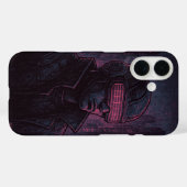 サイバーパンク ディストピア ウォリアー | Dreamframe_U8O オリジナル Case-Mate iPhoneケース (裏面 (横))