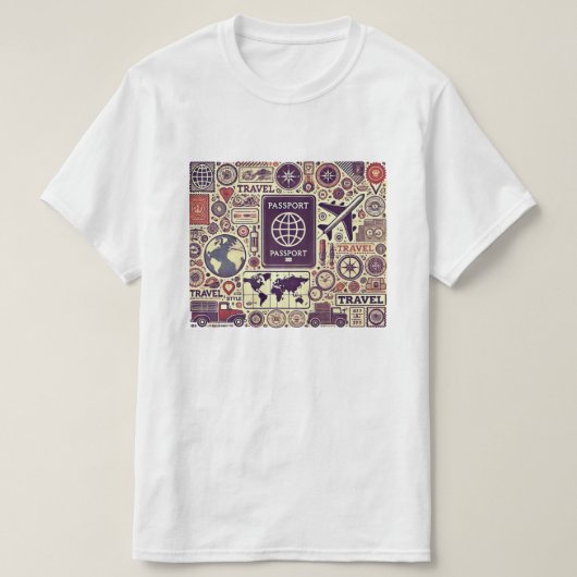 サイバーパンク デザイン Tシャツ (デザイン正面)