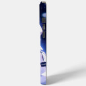 サイバーパンク ネオンパルス アニメガール Case-Mate iPhoneケース (裏面 / 左)