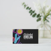 サイバーパンク ネオン キッチン g765 名刺 (スタンド正面)