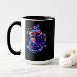 サイバーパンク ネオン コーヒーマグ マグカップ