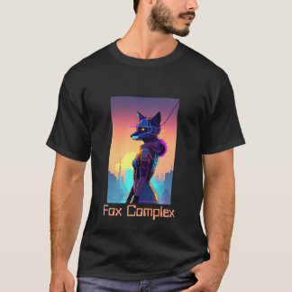 サイバーパンク フォックス 2 Tシャツ