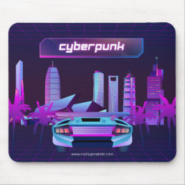 サイバーパンク マウスパッド