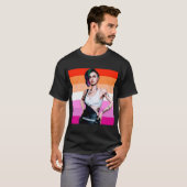 サイバーパンク レインボー ギフト Tシャツ (正面フル)