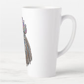 サイバーパンク ロースター 虹色 メカアート カフェラテマグ (右)