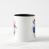 サイバーパンク 鬼 侍 - 電気刀 日本  マグカップ (中央)