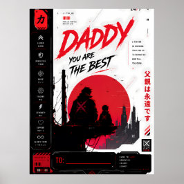 サイバーパンク Daddy You Are Best ポスター