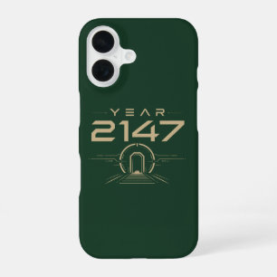 サイバーパンクSFの未来 2147年 iPhone 16ケース