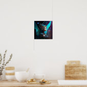 サイバーフェアリーファンタジーアート ポスター (キッチン)