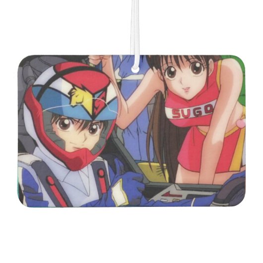 サイバーフォーミュラ空気清浄機 カーエアーフレッシュナー (正面)