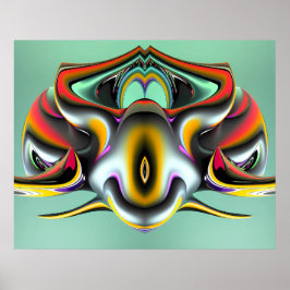 サイバーホットディッシュ – ケンゲージファインアート ポスター