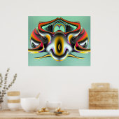 サイバーホットディッシュ – ケンゲージファインアート ポスター (キッチン)