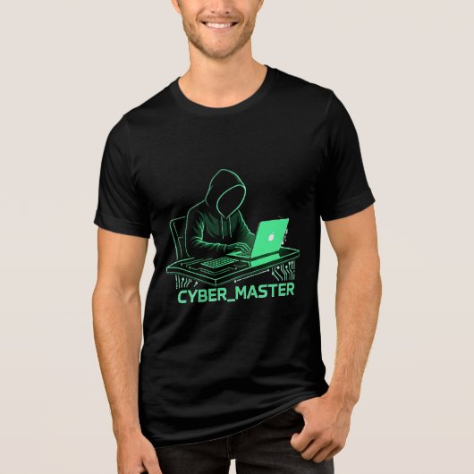 サイバーマスターTシャツ トライブレンドTシャツ (正面)