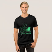 サイバーマスターTシャツ トライブレンドTシャツ (正面全面)