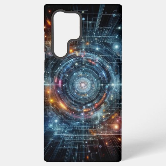 サイバーマトリックス SAMSUNG GALAXYケース (裏面)