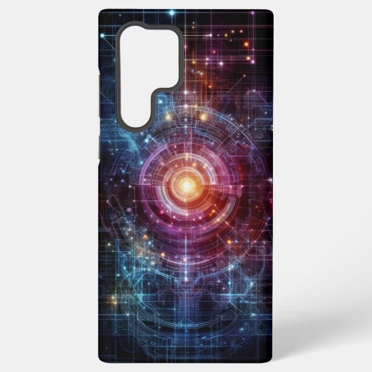 サイバーマトリックス SAMSUNG GALAXYケース (裏面)