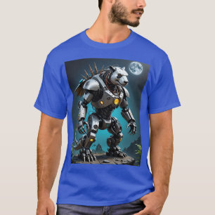 サイバーメカパンダ戦士ムーンティー Tシャツ