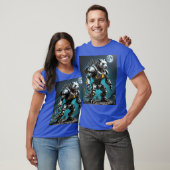 サイバーメカパンダ戦士ムーンティー Tシャツ (ユニセックス)