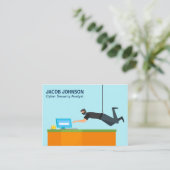 サイバーモダンセキュリティアナリスト 名刺 (スタンド正面)