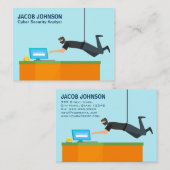 サイバーモダンセキュリティアナリスト 名刺 (正面/裏面)