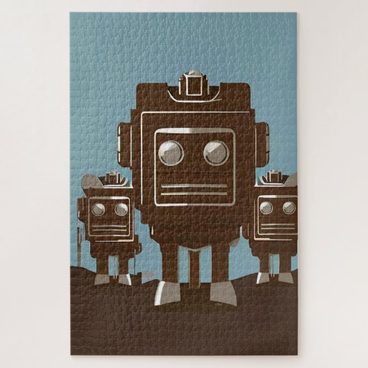 サイバーラジオRodeo Patrol Ken Gage Sci-Fi ジグソーパズル (縦)