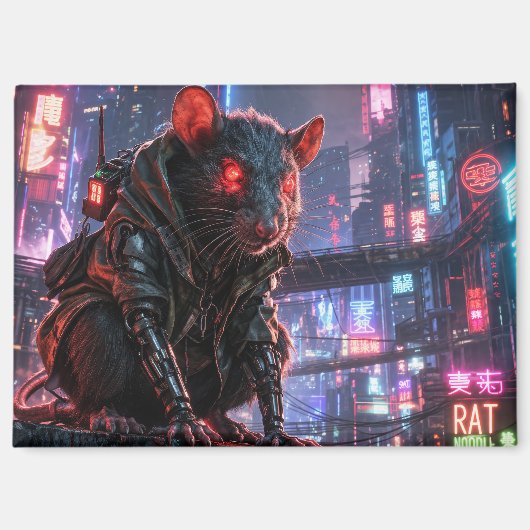 サイバーラット マグネット (正面)