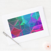 サイバーラティス：光のスペクトル 長方形シール (封筒)