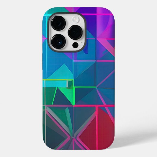 サイバーラティス:光のスペクトル Case-Mate iPhoneケース (裏面)