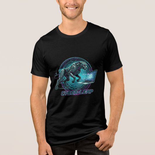 サイバーリープTシャツ トライブレンドTシャツ (正面)