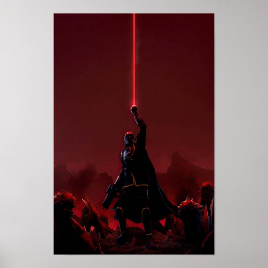 サイバーワールドゲーミングポスター ポスター (正面)