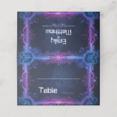 サイバー中世融合結婚の プレイスカード (外部開封)