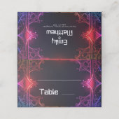 サイバー中世融合結婚の プレイスカード (外部開封)