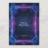 サイバー中世融合結婚の メニュー (裏面)