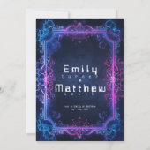 サイバー中世融合結婚の 招待状 (裏面)