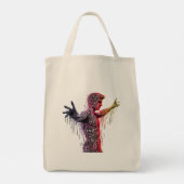 サイバー人間 トートバッグ (裏面)