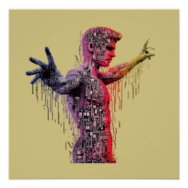 サイバー人間 ポスター