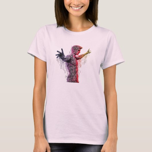 サイバー人間 Tシャツ (正面)