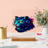 サイバー動物 – デジタルの未来的な生き物 アクリルサイン (ウェディング)