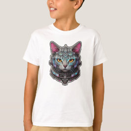 サイバー子猫の好奇心 Tシャツ